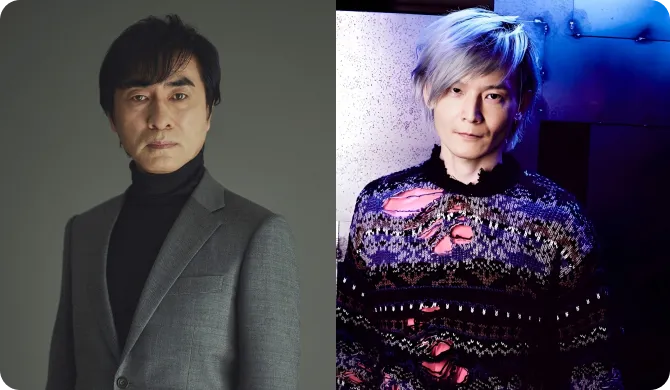 宮田裕章教授と森谷隼斗様の写真